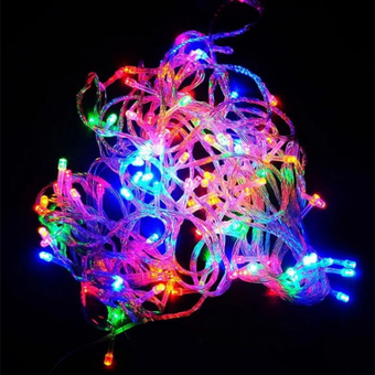 Зображення Гірлянда Novogod`ko нить, 100 LED, Color, 5 м, мерцание (973765)
