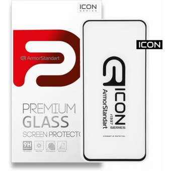 Зображення Захисне скло Armorstandart Icon Samsung A11 Black (ARM56244-GIC-BK)
