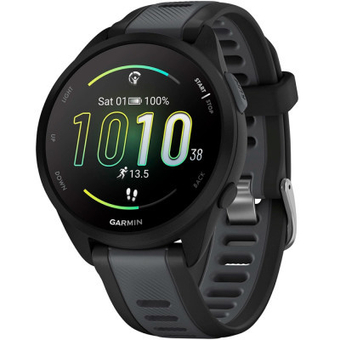 Изображение Смарт-часы Garmin Forerunner 165 Music Black/Slate Gray (010-02863-30)