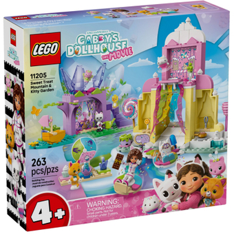 Изображение Конструктор Lego Gabby's Dollhouse Гора солодощів і сад Кітті (11205)