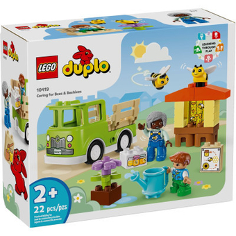 Изображение Конструктор Lego DUPLO Town Догляд за бджолами й вуликами 22 деталей (10419)