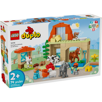 Изображение Конструктор Lego DUPLO Town Догляд за тваринами на фермі 74 деталей (10416)