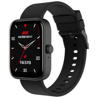 Зображення Смарт-годинник 2E Alpha SQ Music Edition 46mm Black (2E-CWW40BK)