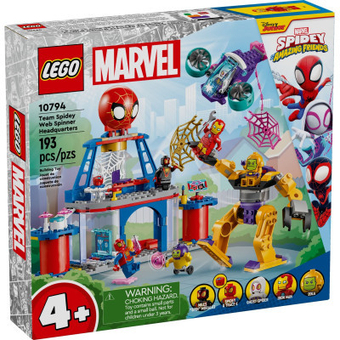Изображение Конструктор Lego Marvel Штаб-квартира команди Людини-павука 193 деталі (10794)