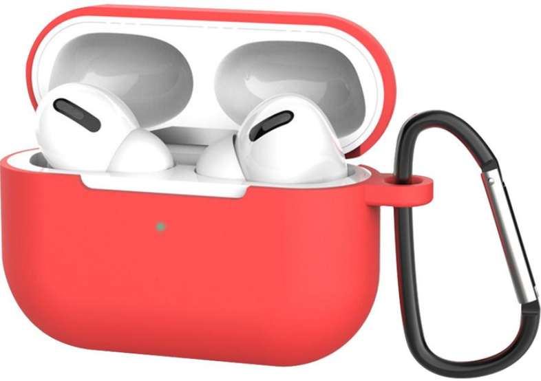 Чехол для навушників DM Case With Hook для Airpods Pro Red