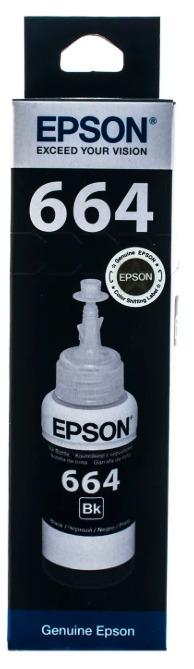 Чорнила для принтера Epson 664 black (70мл) L100/L200 (C13T66414A)