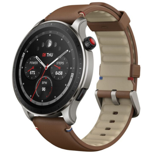 Smart часы Poco Amazfit GTR 4 Vintage Brown Leather фото №2