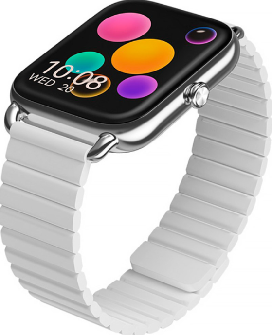 Смарт-часы Haylou RS4 Plus LS11 Silver GL (magnetic strap) K фото №3