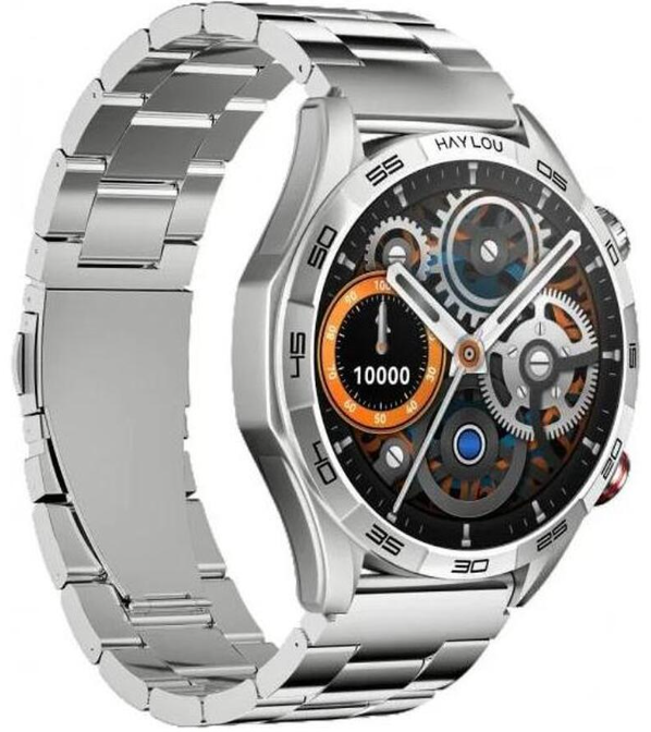 Смарт-часы Haylou Solar 5 (LS20) Silver (Silicone strap) K фото №2