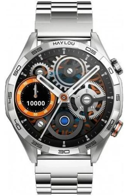 Смарт-часы Haylou Solar 5 (LS20) Silver (Silicone strap) K фото №3