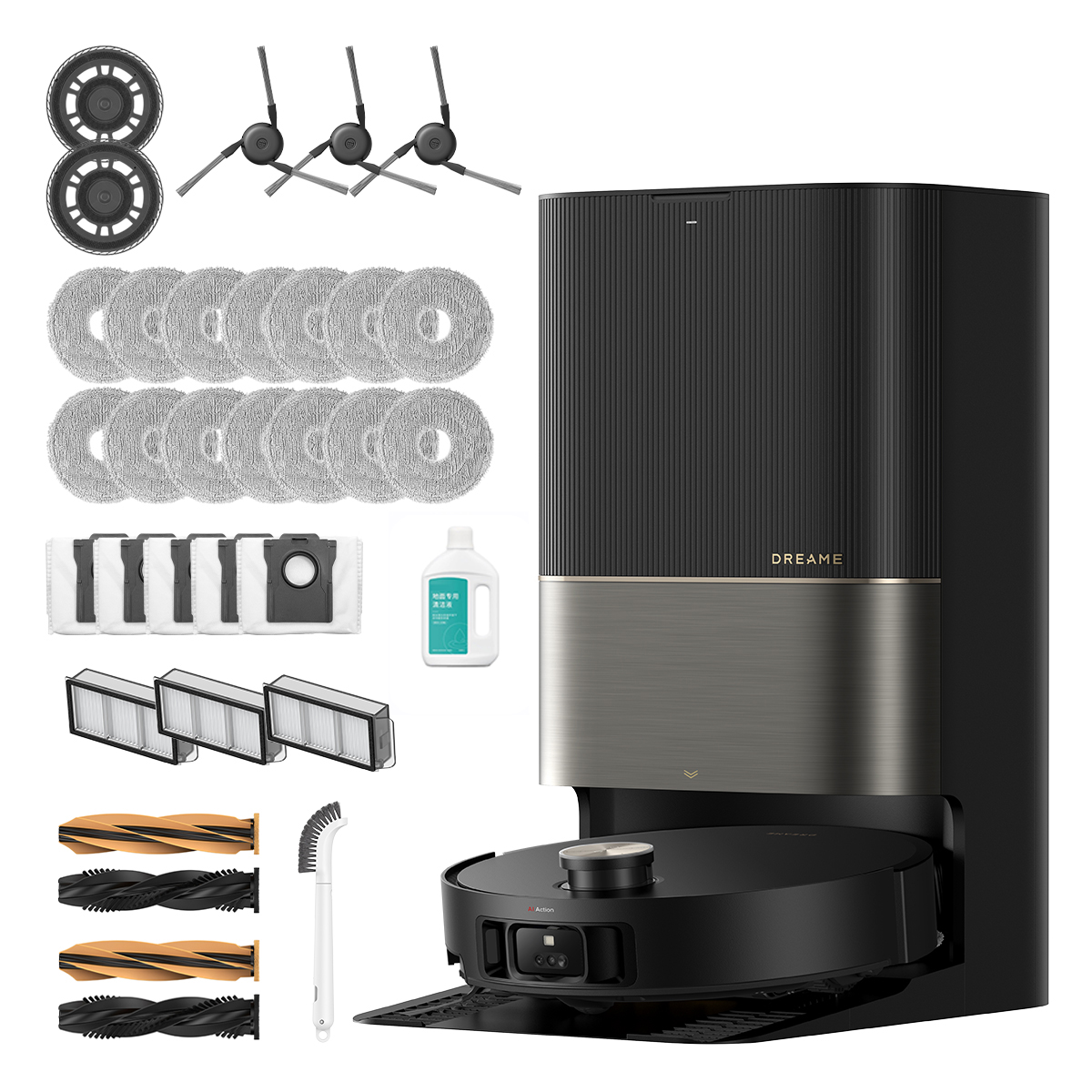 Dreamе Robot Vacuum X50 Ultra Complete Black