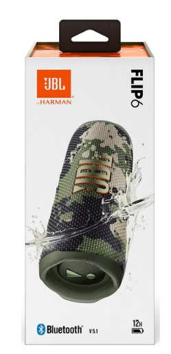 Портативная колонка JBL FLIP 6 (JBLFLIP6SQUAD) Squad фото №9