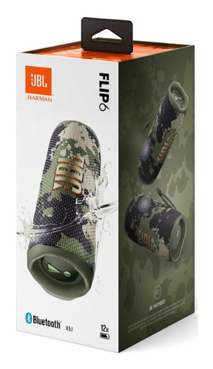 Портативная колонка JBL FLIP 6 (JBLFLIP6SQUAD) Squad фото №10