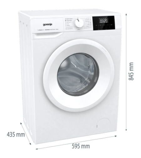 Пральна машина  Gorenje WNGPI72SBS фото №5