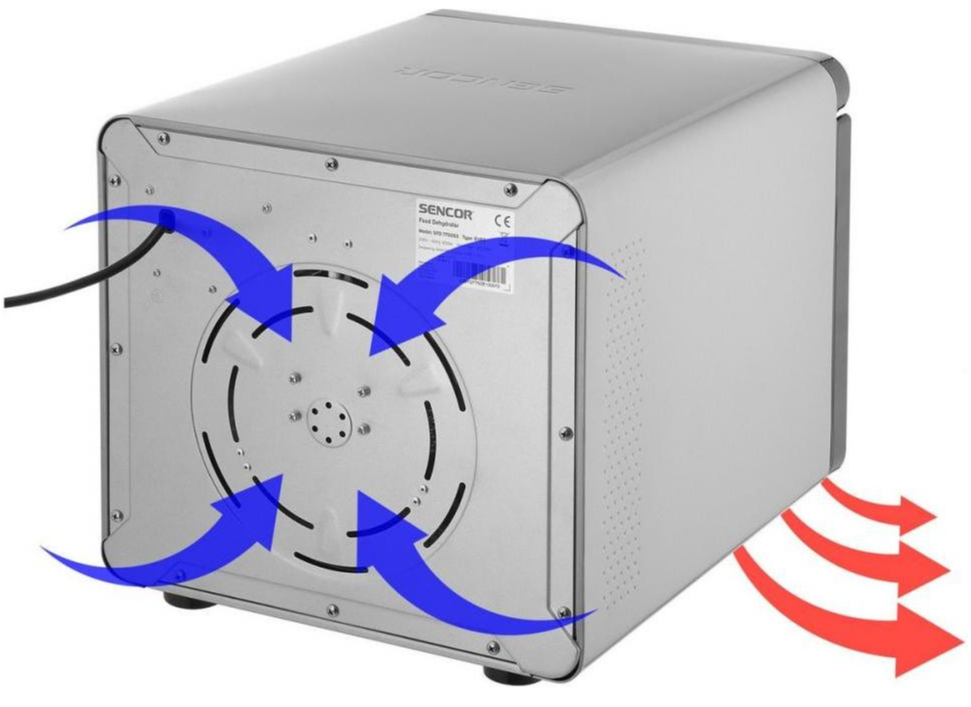Сушка для фруктів Sencor SFD7750SS фото №10