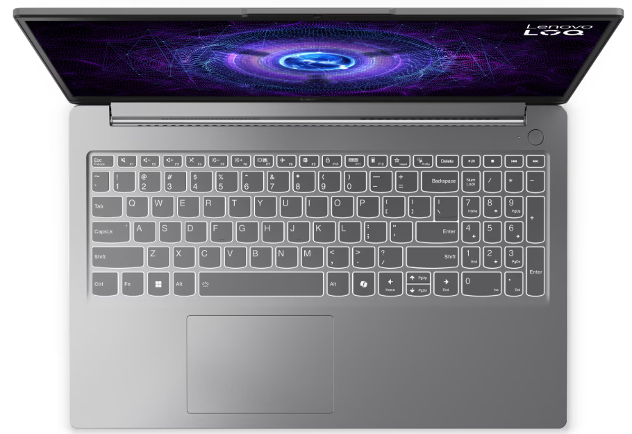 Ноутбук Lenovo LOQ 15IAX9E (83LK0043RA) Luna Grey фото №5
