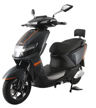 Электроскутер Forte RANGER сіро-помаранчевий (Red Grey Black)