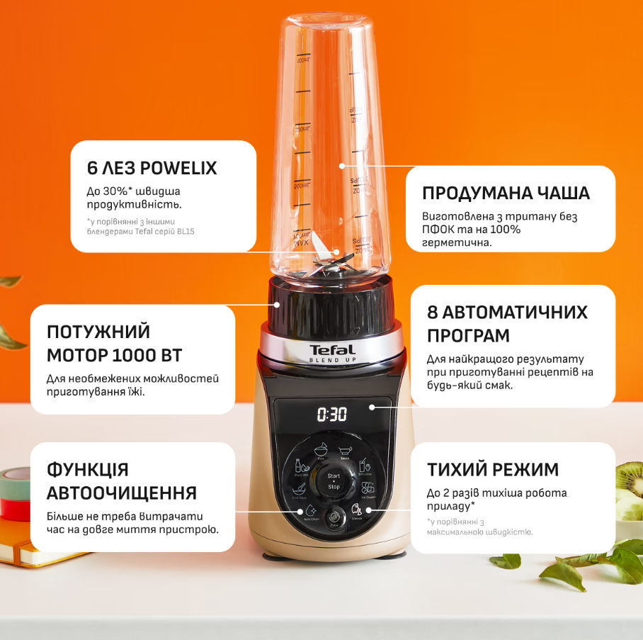 Блендер Tefal BL190AF0 фото №9