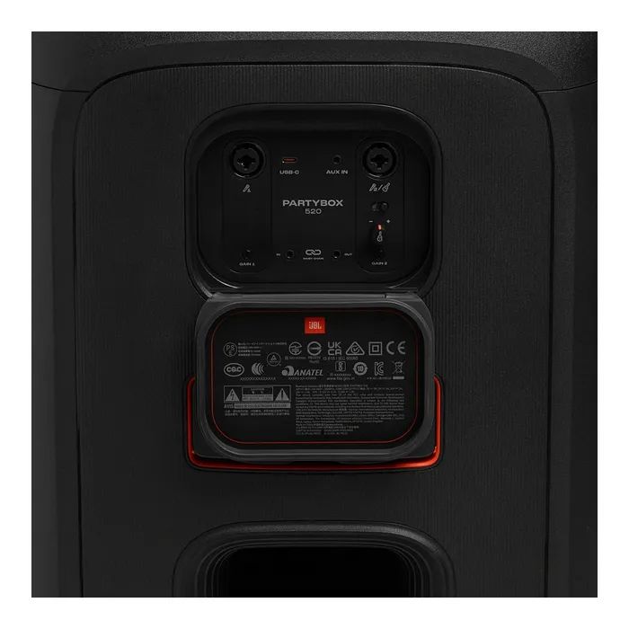 Портативная колонка JBL PartyBox 520 Black (JBLPARTYBOX520EU) фото №9