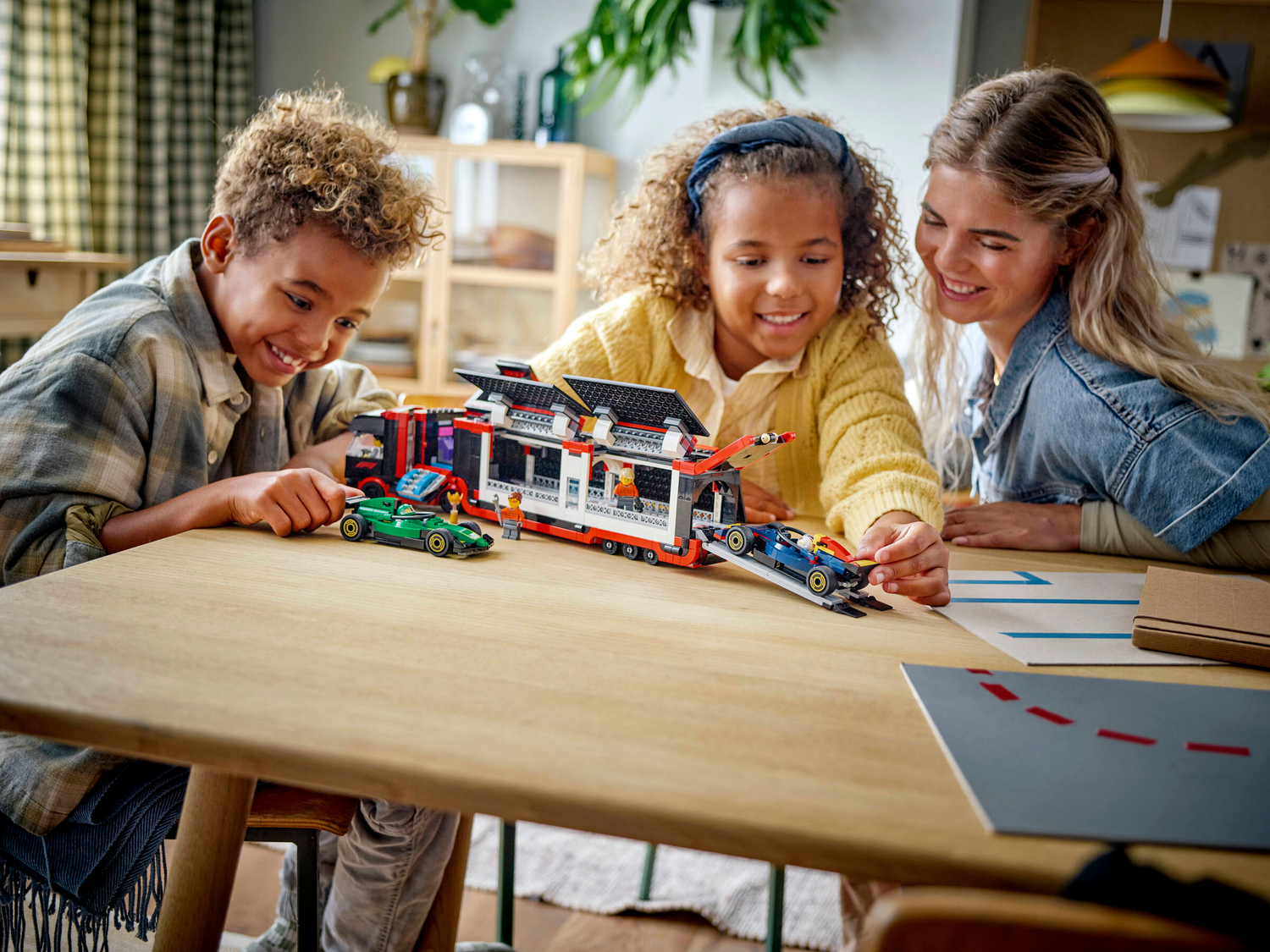 Конструктор Lego City Вантажівка F1 з автомобілями RB20 та AMR24 фото №9