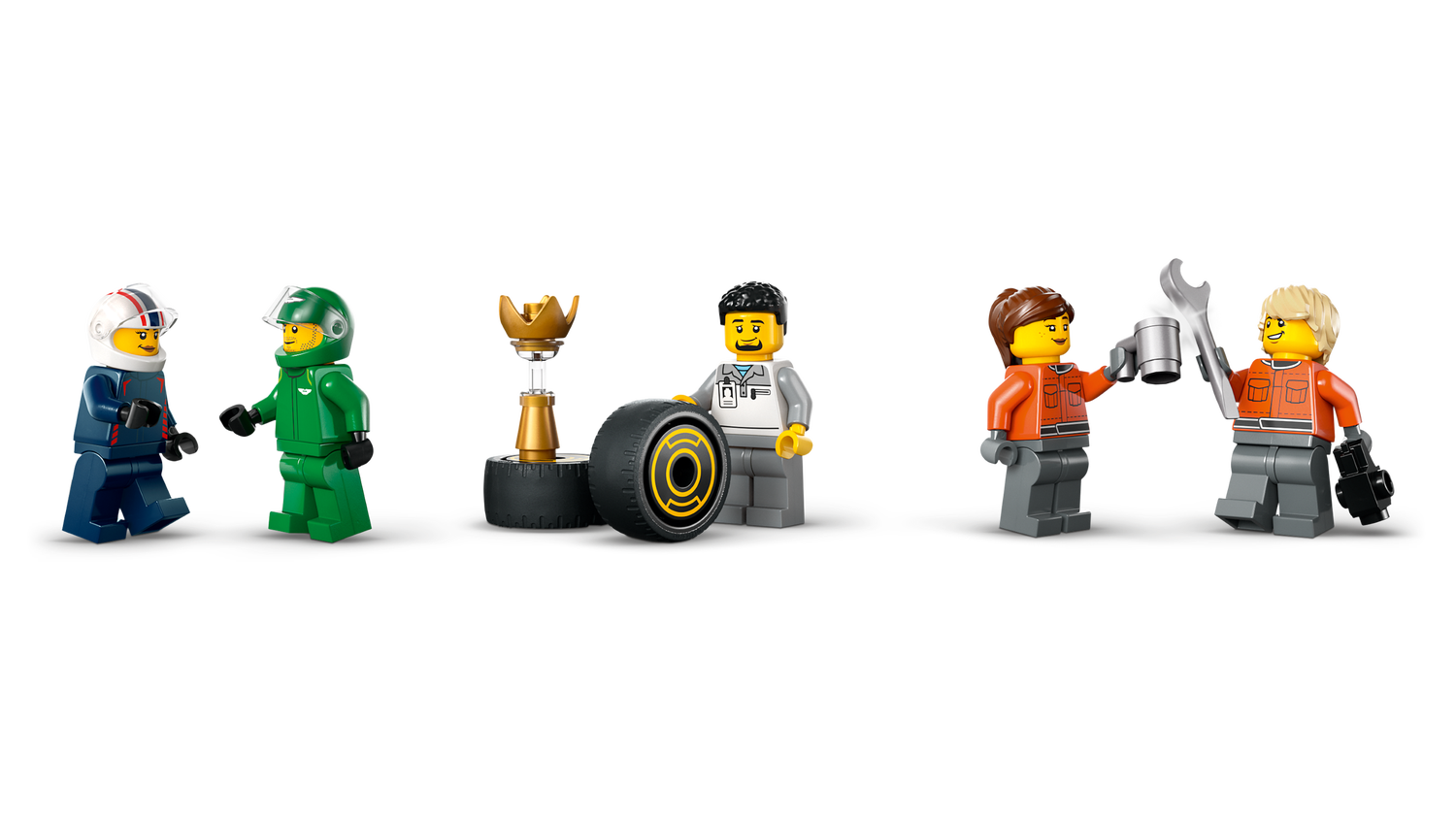 Конструктор Lego City Вантажівка F1 з автомобілями RB20 та AMR24 фото №7