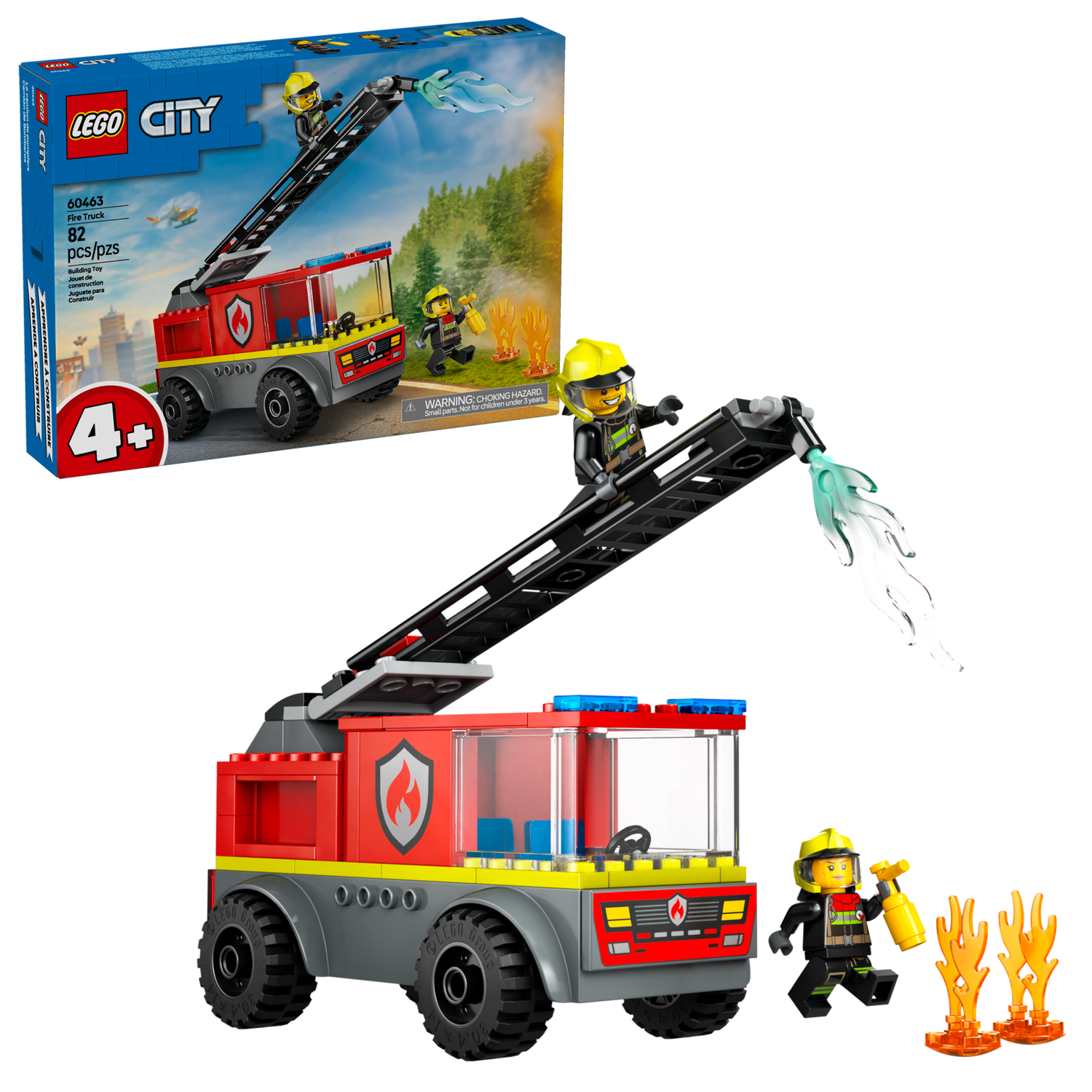 Конструктор Lego City Пожежна машина з драбиною