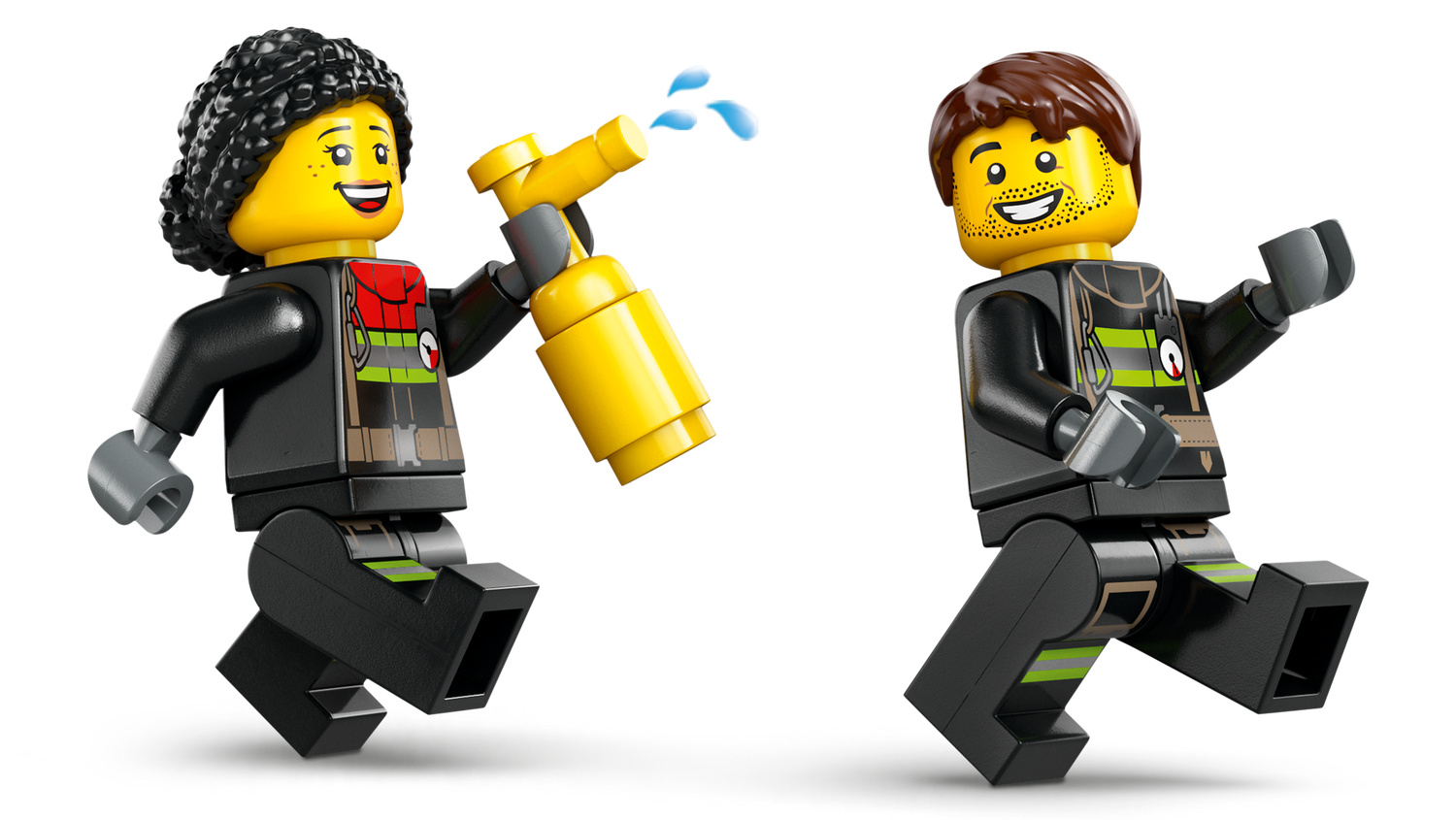 Конструктор Lego City Пожежна машина з драбиною фото №4
