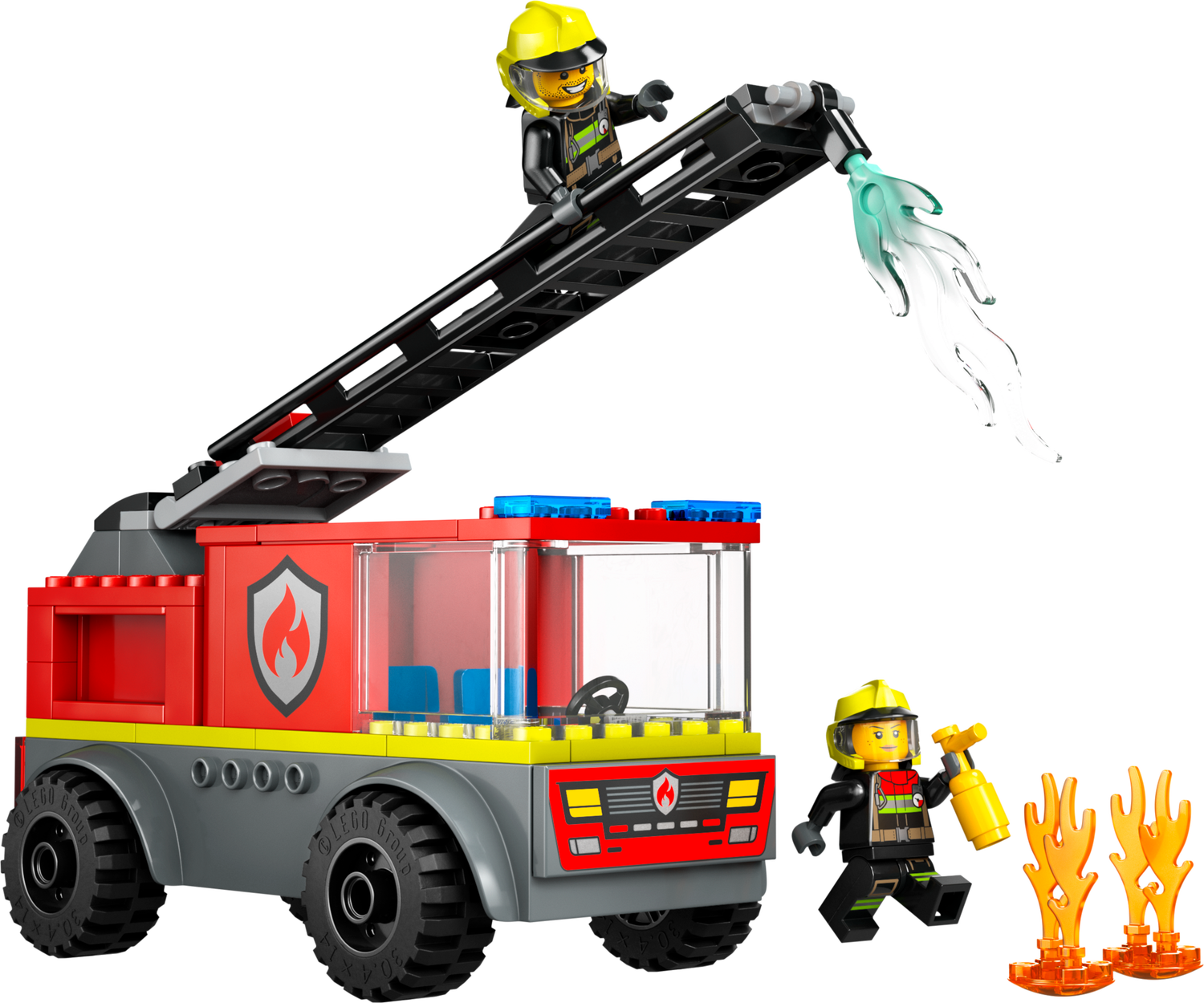 Конструктор Lego City Пожежна машина з драбиною фото №2