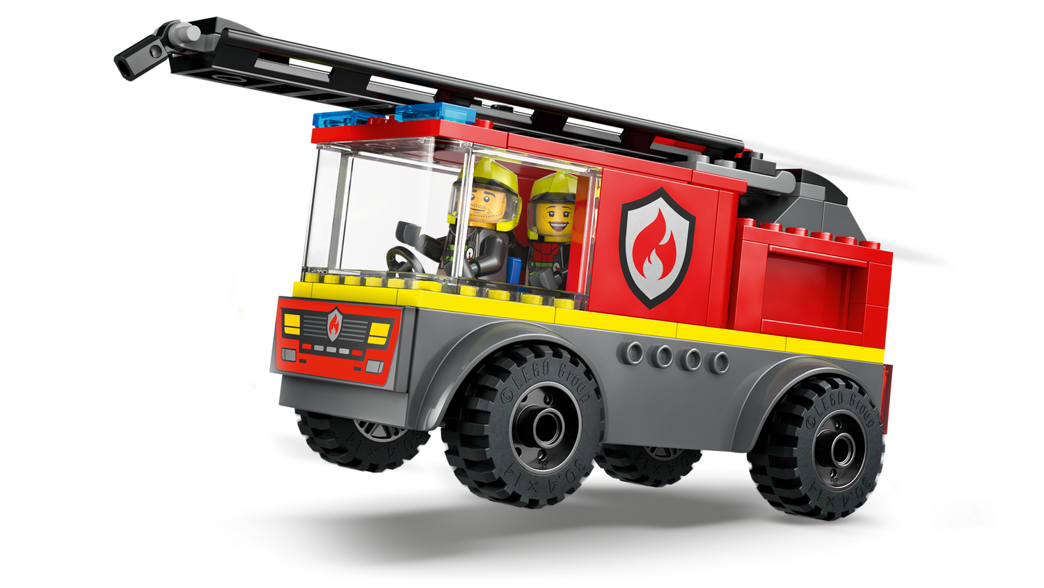 Конструктор Lego City Пожежна машина з драбиною фото №3