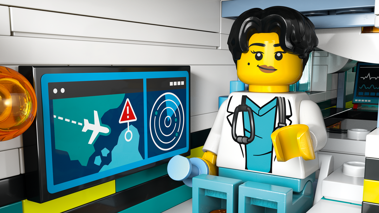 Конструктор Lego City Літак швидкої медичної допомоги фото №5