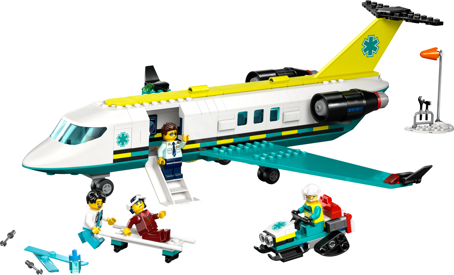 Конструктор Lego City Літак швидкої медичної допомоги фото №2