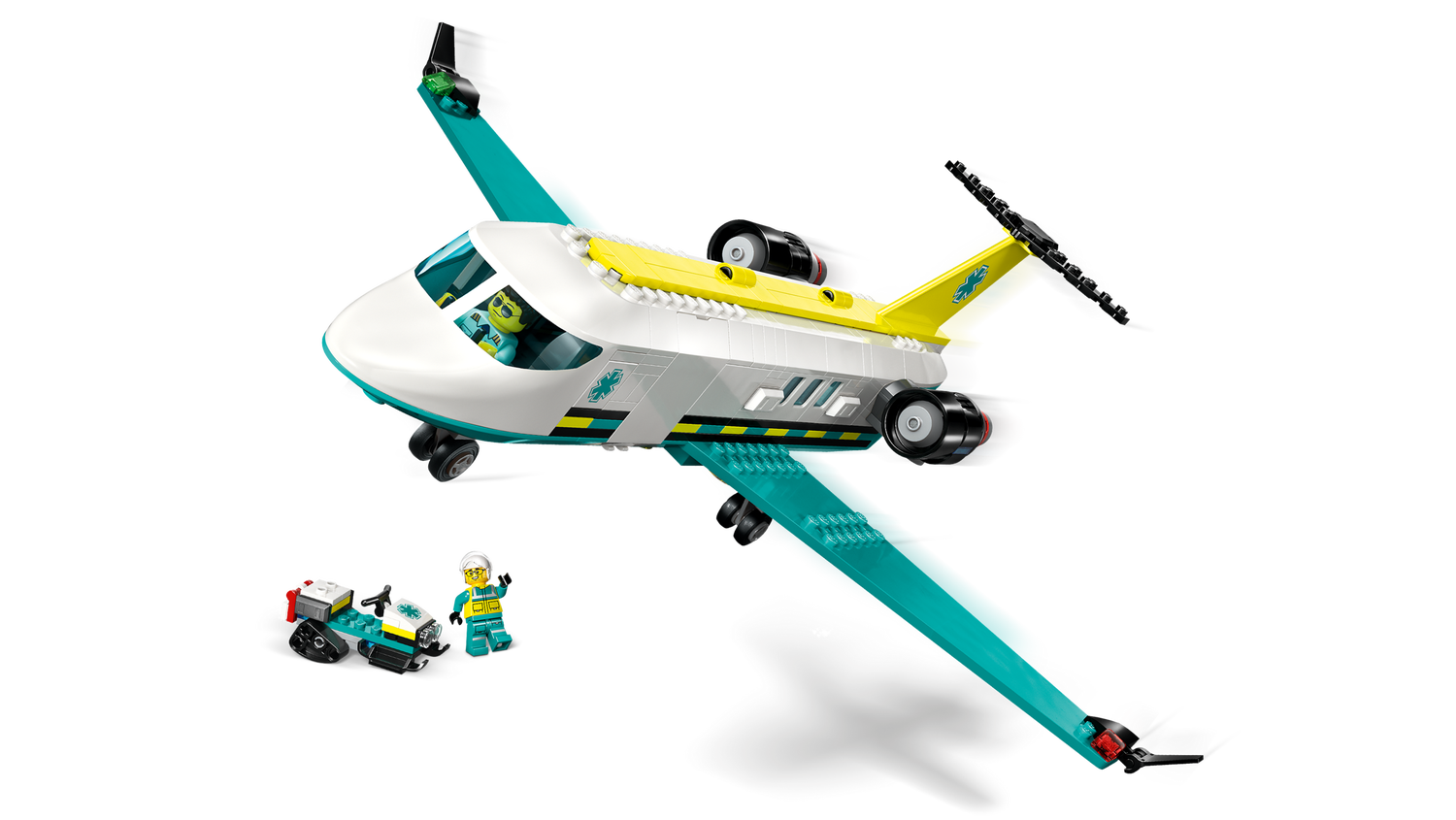 Конструктор Lego City Літак швидкої медичної допомоги фото №4