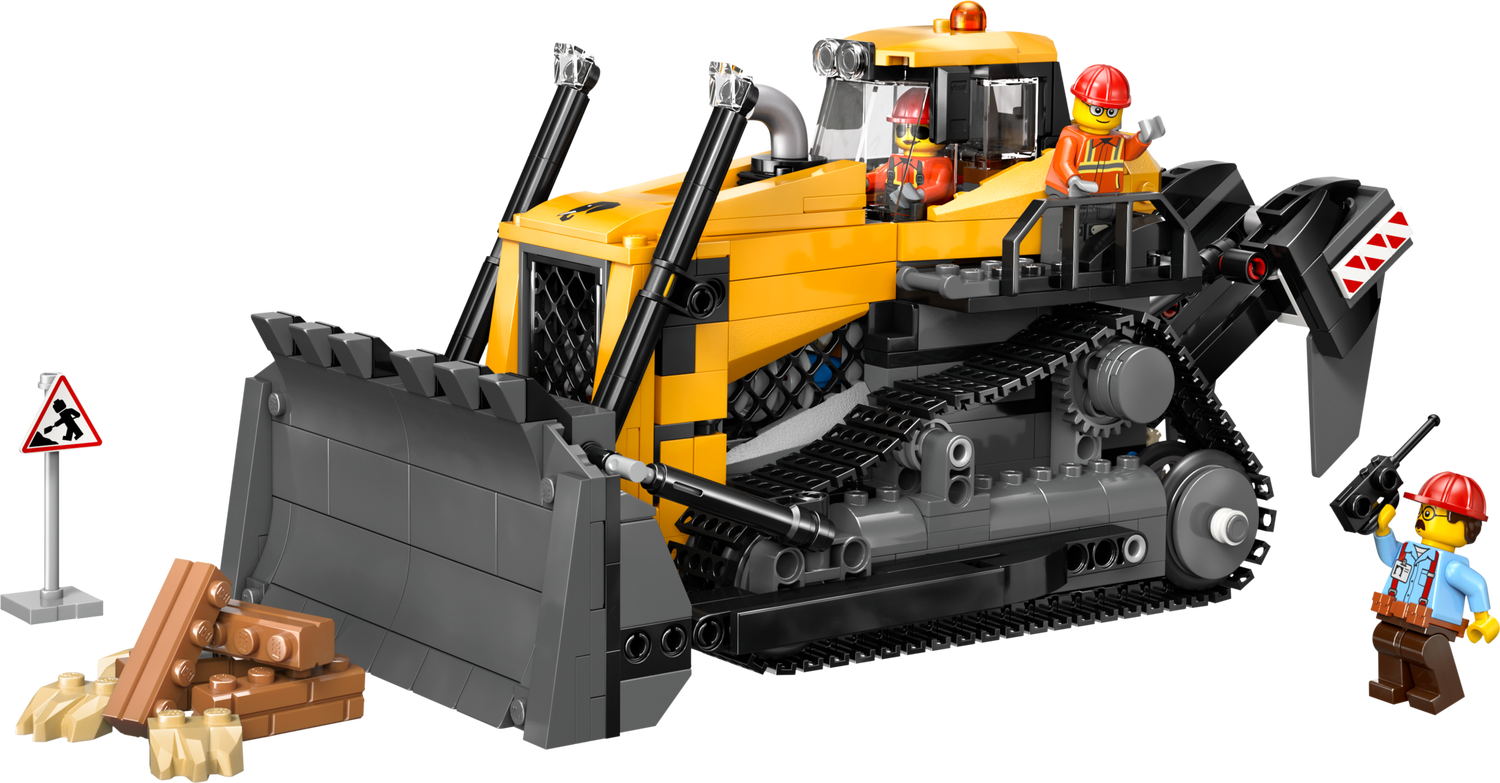 Конструктор Lego City Жовтий бульдозер фото №2