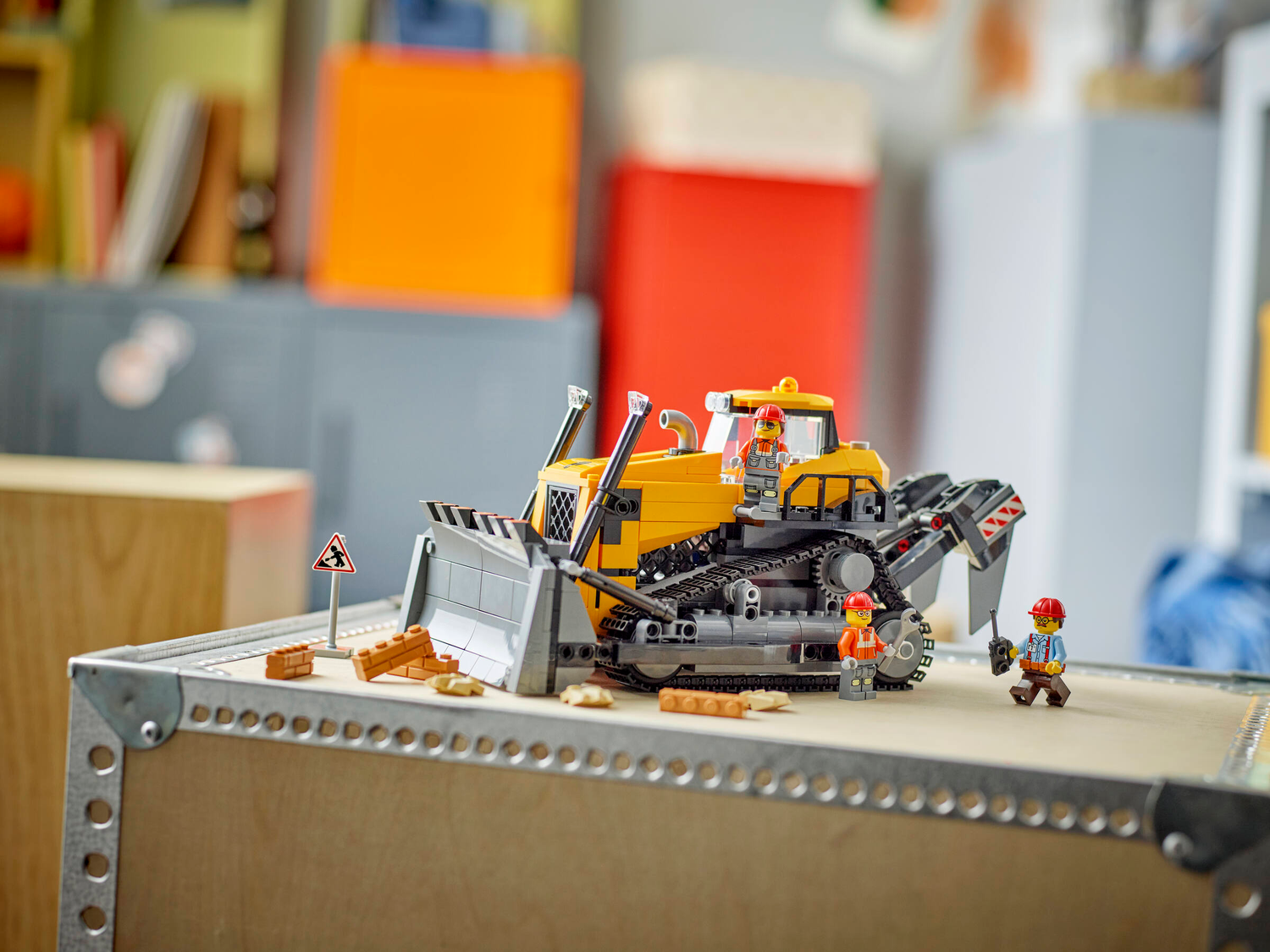 Конструктор Lego City Жовтий бульдозер фото №5