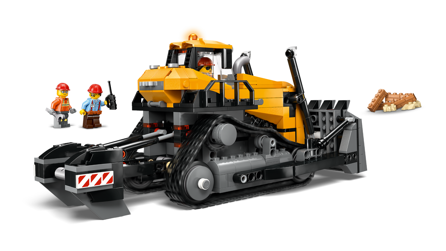 Конструктор Lego City Жовтий бульдозер фото №3