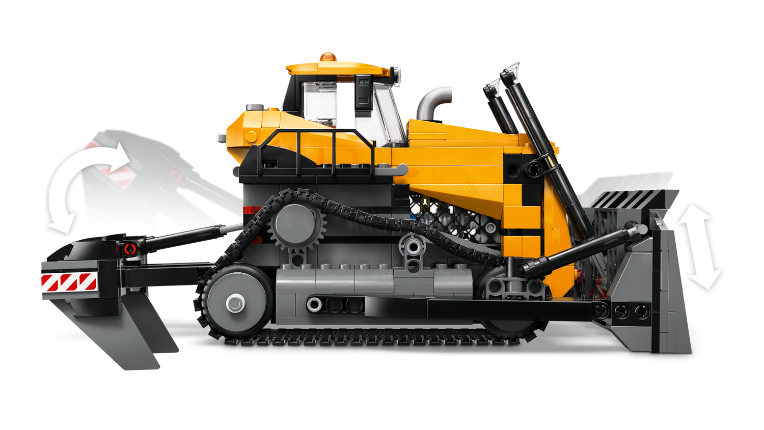 Конструктор Lego City Жовтий бульдозер фото №8
