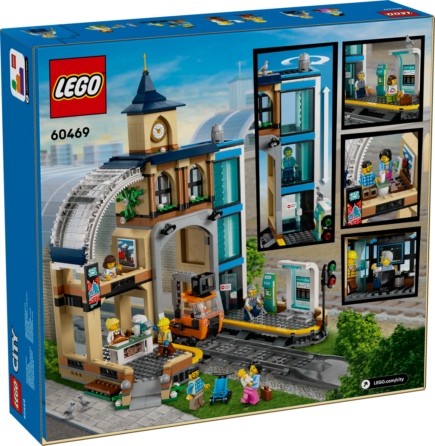 Конструктор Lego City Центральний залізничний вокзал фото №11