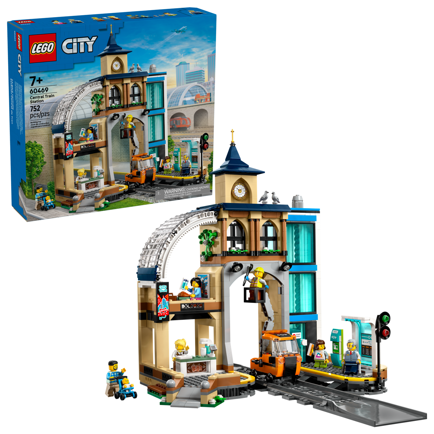 Конструктор Lego City Центральний залізничний вокзал