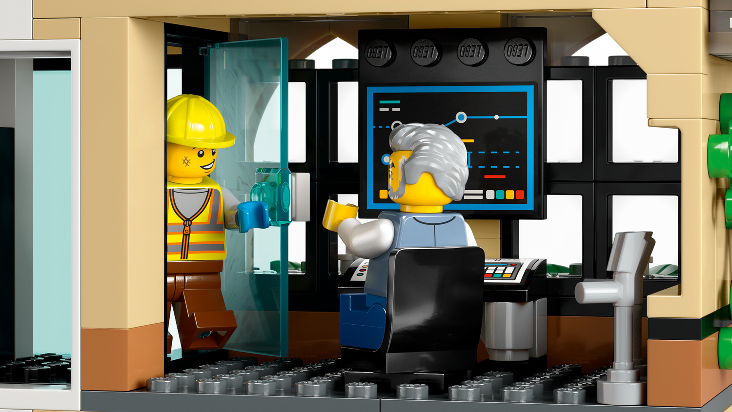 Конструктор Lego City Центральний залізничний вокзал фото №7