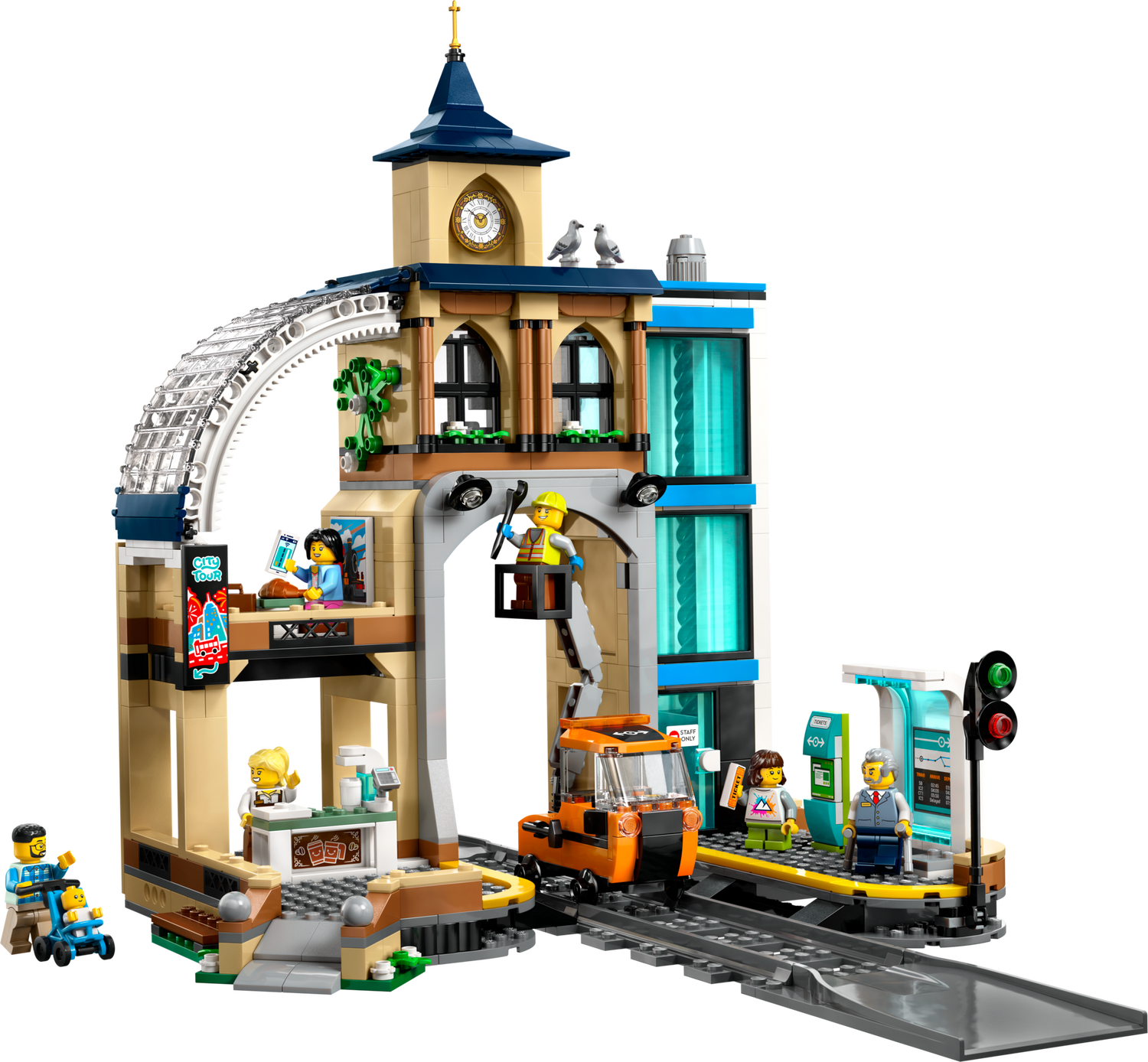 Конструктор Lego City Центральний залізничний вокзал фото №2