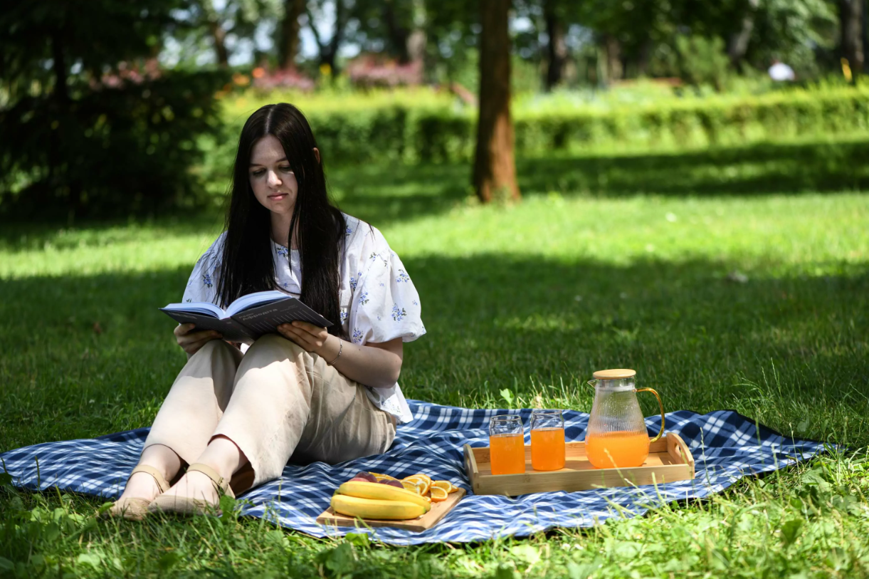 Плед Ardesto Picnic 130х170см, 100% поліестер, клітинка синій (ART0916BC) фото №13