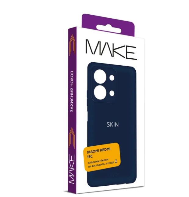 Чохол для телефона MAKE Xiaomi Redmi 15C/Poco C85 Skin Blue (MCS-X15CBL) фото №3