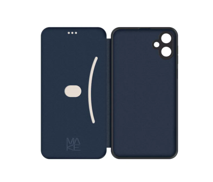 Чохол для телефона MAKE Samsung A07 Flip Blue Dark (MCP-SA07BL) фото №2