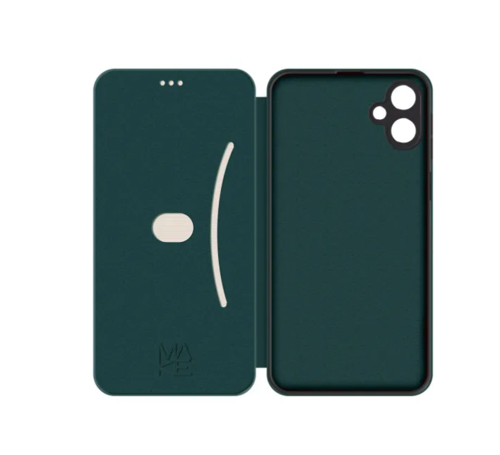 Чехол для телефона MAKE Samsung A07 Flip Green (MCP-SA07GN) фото №3