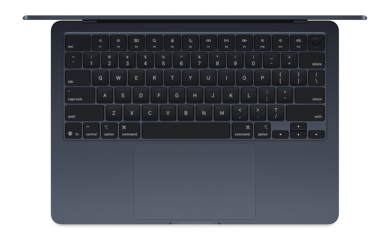 Ноутбук Apple MacBook Air 13,6" 2025 Midnight (MW123) фото №2