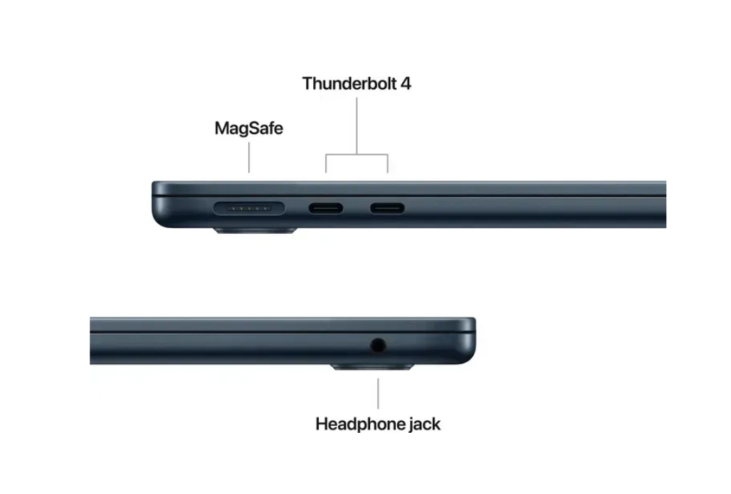 Ноутбук Apple MacBook Air 13,6" 2025 Midnight (MW123) фото №5