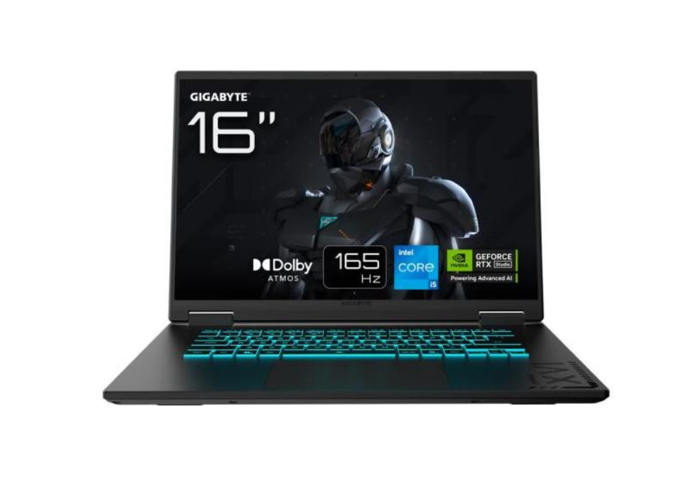 Ноутбук GigaByte Gaming A16 CTH (GAMING A16 CTHH3UA893SD) Black Steel