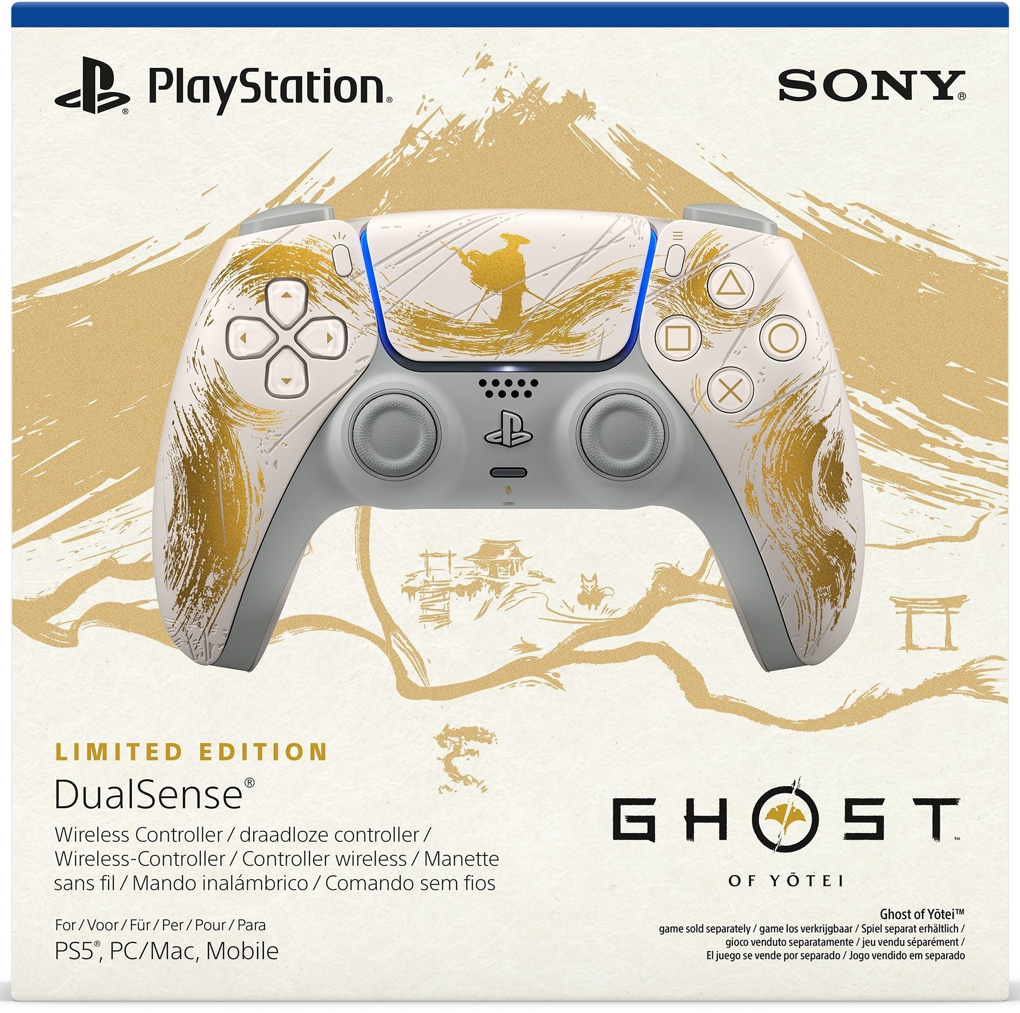 Геймпад Sony PlayStation 5 Dualsense BT (Ghost of Yotei Limited Edition) (1000048235) фото №6