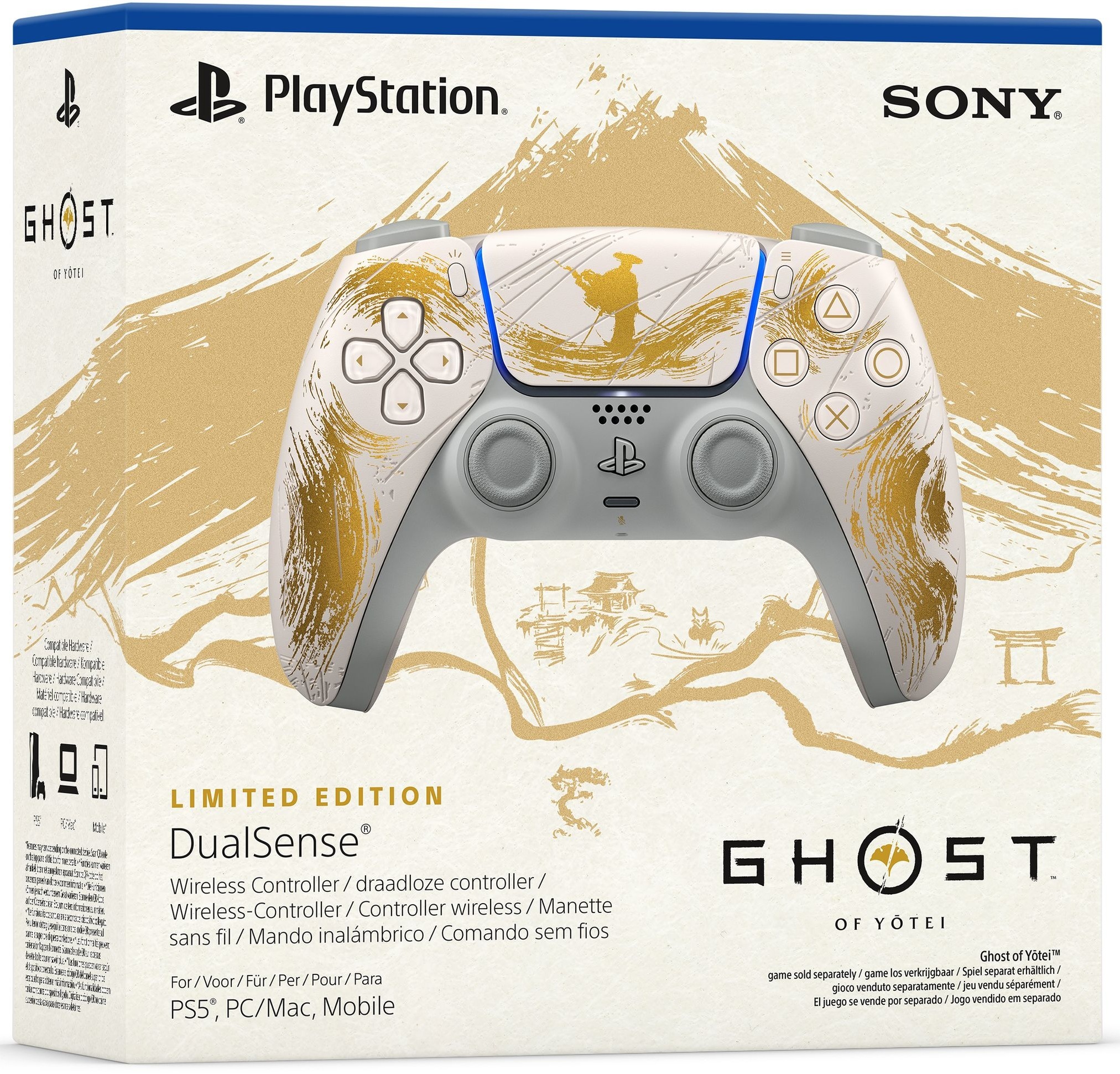 Геймпад Sony PlayStation 5 Dualsense BT (Ghost of Yotei Limited Edition) (1000048235) фото №7