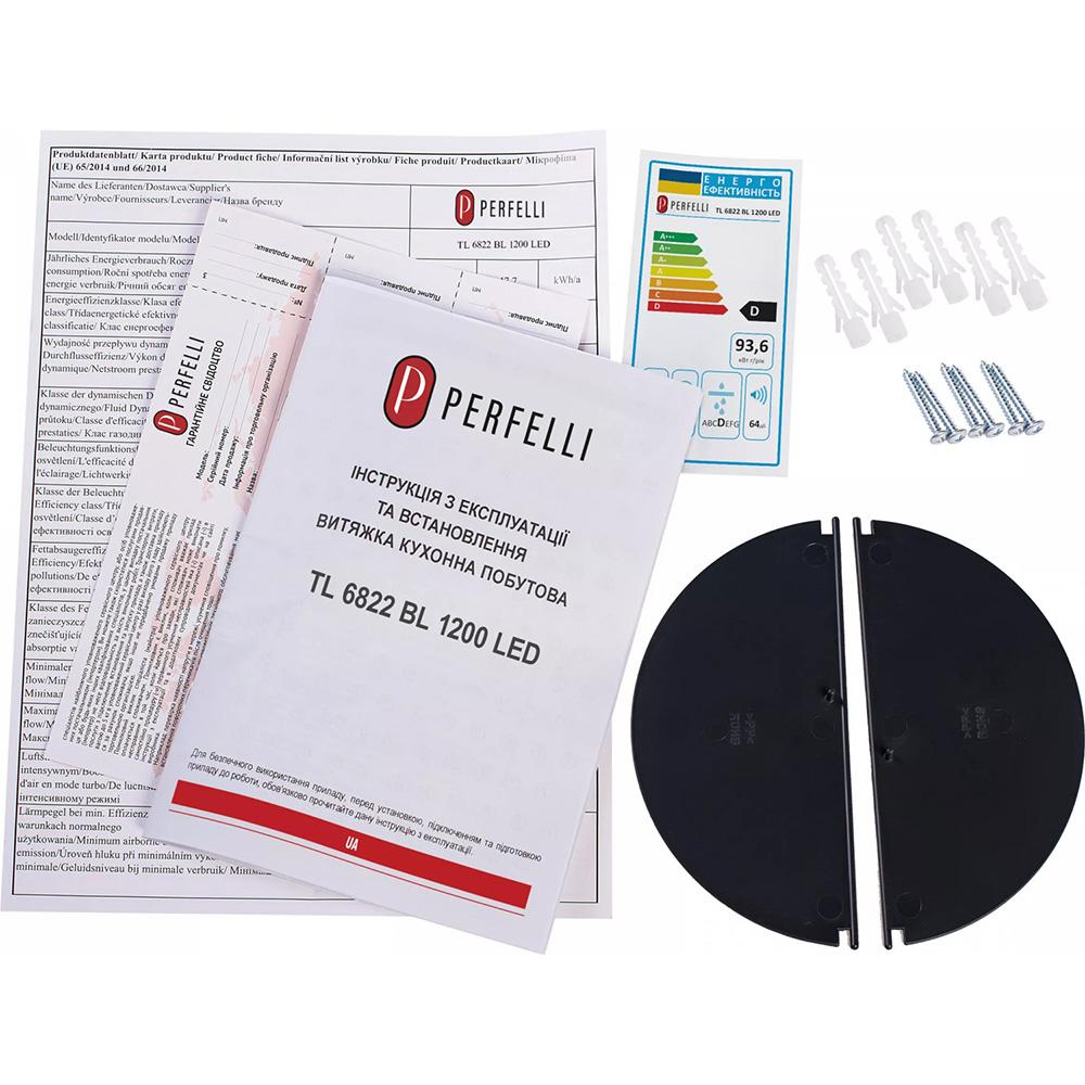 Вытяжка Perfelli TL 6822 BL 1200 LED фото №11